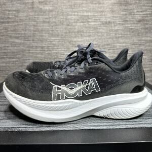 Hoka One One Mach 6 1147810 BWHT Black Running Shoes - Women's 10